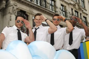 Pride: Blue at London Gay Pride 2011