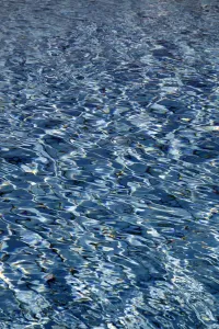 Stock Geography: Blue water reflections