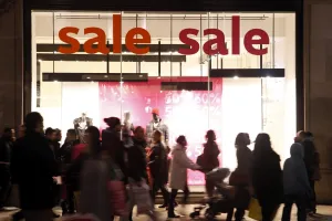 Boxing Day sales in Oxford Street, London