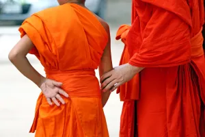 Monk: Buddhist Monks, Vientiane, Laos