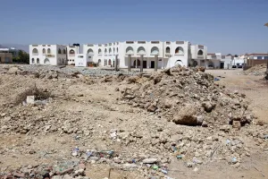 Stock Geography: Building and construction in Sharm El Sheikh, Egypt