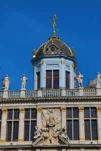 Architecture: Buildings in the Grand Place or Grote Markt, Brussels, Belgium