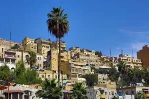 Amman And Jordan: Buildings in the Old City of Amman, Jordan