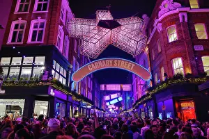 Street: Carnaby Street Christmas Lights switched on in London