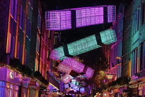 Street: Carnaby Street Christmas Lights switched on in London