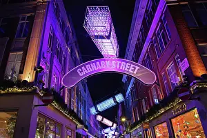 Street: Carnaby Street Christmas Lights switched on in London