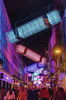 Street: Carnaby Street Christmas Lights switched on in London