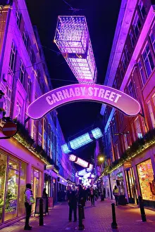 Street: Carnaby Street Christmas Lights switched on in London