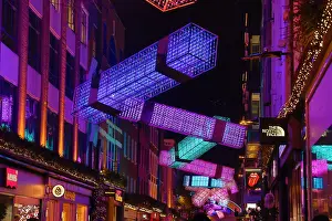 Street: Carnaby Street Christmas Lights switched on in London