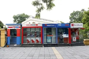 Money: Cash machines in Hanoi, Vietnam
