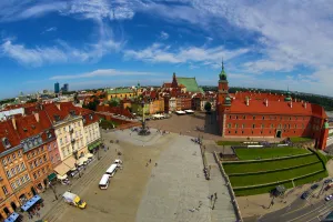 Rabbits Of Okunoshima Island: Castle Square with Sigismund's (Zygmund's) Column and the Royal Castle in Warsaw