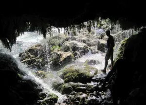 Silhouettes: Cave in Croatia