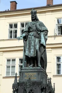 Stock Geography: Charles IV statue