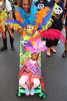 Childrens Day at the Notting Hill Carnival, London
