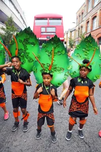 Childrens Day at the Notting Hill Carnival, London