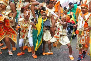 Childrens Day at the Notting Hill Carnival, London