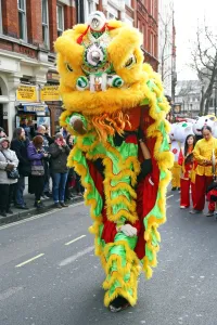 Chinese New Year Images: Chinese New Year Parade 2015 for the Year of the Sheep or Goat, London