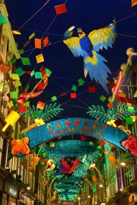 Lights: Christmas Lights in Carnaby Street, London