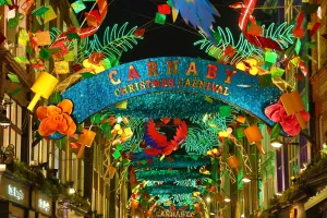 Christmas Lights in Carnaby Street, London