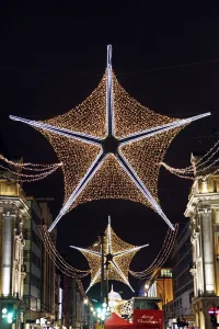 Lighting: Christmas lights in Oxford Street, London
