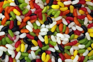 Creative: Coloured Jelly Beans