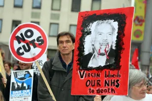 Service: Defend Londons NHS Demonstration, London, England