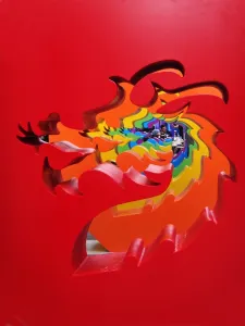Head: Dragon head shape