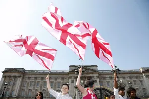 Symbol: Equal Love Campaign at Buckingham Palace, London