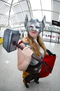 Cosplayers: Fantastic costumes at MCM London Comic Con at Excel London