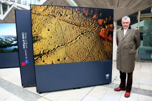World: Fields of Battle, Lands of Peace Somme 100 exhibition launch, Guildhall Yard, London