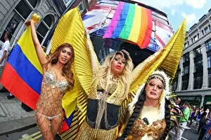 Flags and fun for Pride Heroes at the London Pride Parade 2015