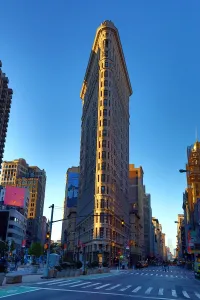 States: The Flatiron Building, Madison Square, New York. America