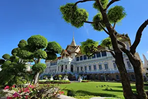 Bangkok, Thailand: Grand Palace Complex gardens, Wat Phra Kaew, Bangkok, Thailand