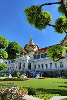 Bangkok, Thailand: Grand Palace Complex gardens, Wat Phra Kaew, Bangkok, Thailand