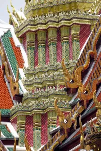 Emerald: Grand Palace Complex, Wat Phra Kaew, Bangkok, Thailand