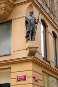 Stock Geography: Havelska in Prague