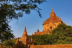 Burma: Htilominlo Temple in Bagan, Myanmar (Burma)