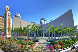 Prints of Former Kowloon-Canton Railway Clock Tower, Tsim Sha Tsui Promenade, Kowloon, Hong Kong, China Hong Kong Images: Former Kowloon-Canton Railway Clock Tower