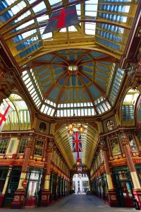 Roof: Leadenhall Market, London, England