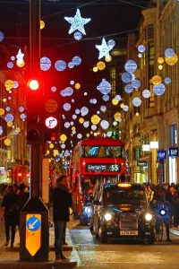 Little Stars Oxford Street Christmas Lights, London
