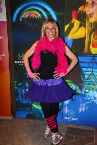 Illuminated: London Electric Run 2015 charity fun run, Wembley Park, London