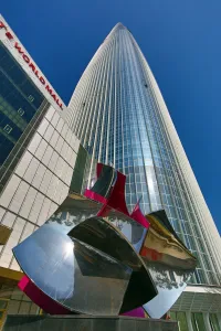 World: Lotte World Tower skyscraper and Mall in Jamsil, Seoul, Korea