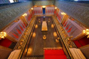 Heritage: Mausoleum and tomb of Sultan Mohammed V in Rabat, Morocco