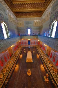 Mausoleum and tomb of Sultan Mohammed V in Rabat, Morocco