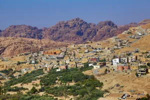 Heritage: The modern town of Petra, Jordan