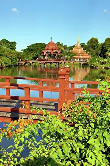 Ancient: Muang Boran, The Ancient City, historical museum of reproductions of famous Thai buildings