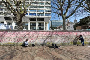 National Covid Memorial, Westminster, London