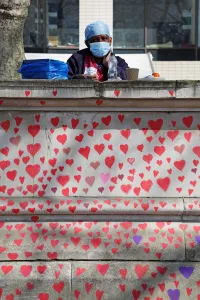 National Covid Memorial, Westminster, London