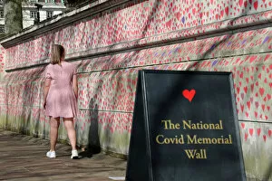 National Covid Memorial, Westminster, London