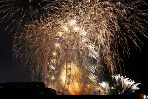 New Years Eve Fireworks, London